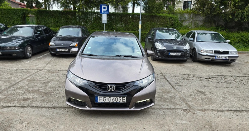 Honda Civic cena 39000 przebieg: 149000, rok produkcji 2013 z Olesno małe 191